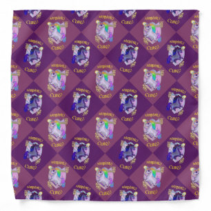 Rampantly Cute Unicorn  Bandana