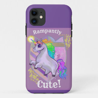 Rampantly Cute Unicorn iPhone 11 Case