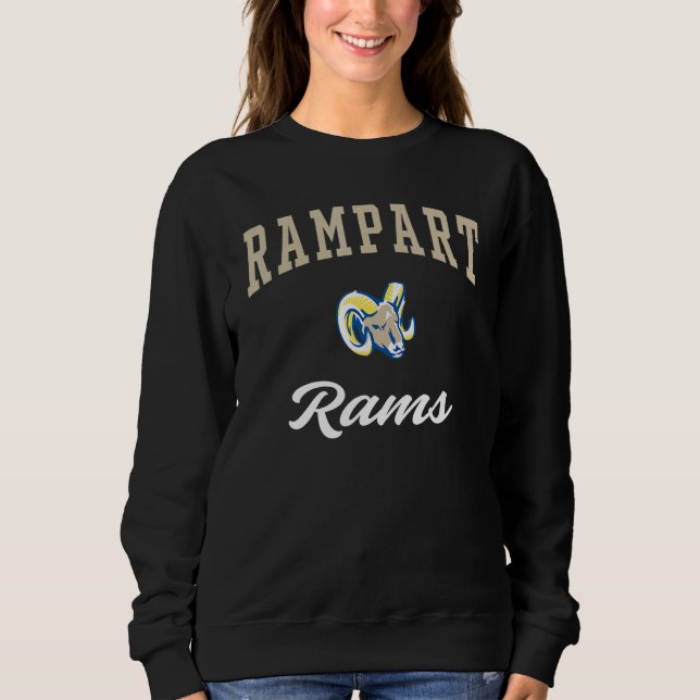 Rampart High School Rams Sweatshirt (Front)