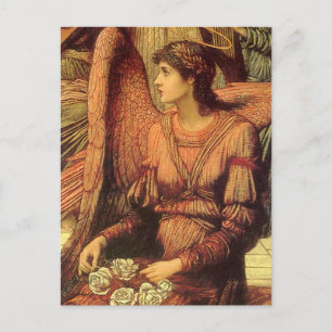 Ramparts of God's House, Angel by John Strudwick Postcard