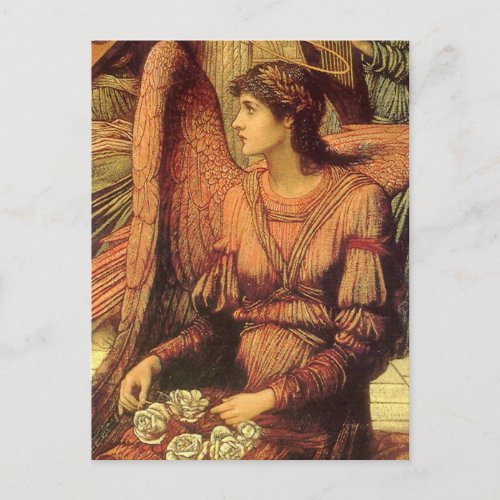Ramparts of Gods House Angel by John Strudwick Postcard