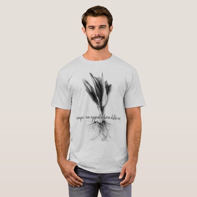 Ramps: An Appalachian Delicacy T Shirt (Front Full)