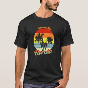 Ramrod Key Florida Retro Tropical Palm Trees Vacat T-Shirt