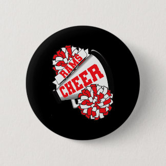 Rams Cheer Ck To School Cheerleading Spirit R  Button