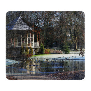 Rams Woerthe Tea House cbcnm Cutting Board