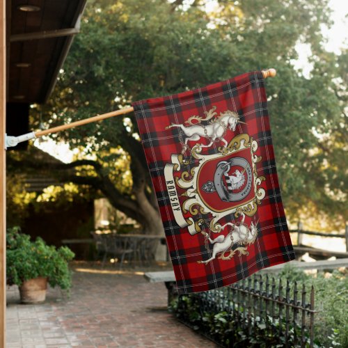 Ramsay Clan Badge  Tartan Personalized  House Flag