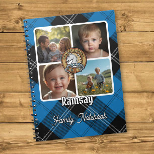 Ramsay Family Photo Collage Notebook