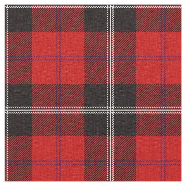 Ramsay Tartan Print Fabric (Close Up)