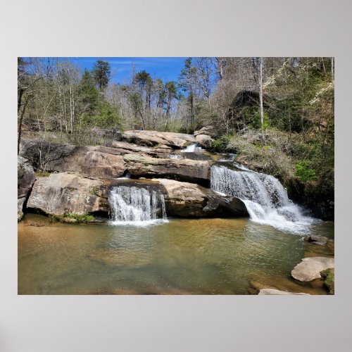 Ramsey Falls Waterfall Poster