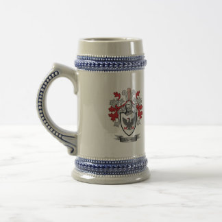 Ramsey Family Crest Coat of Arms Beer Stein