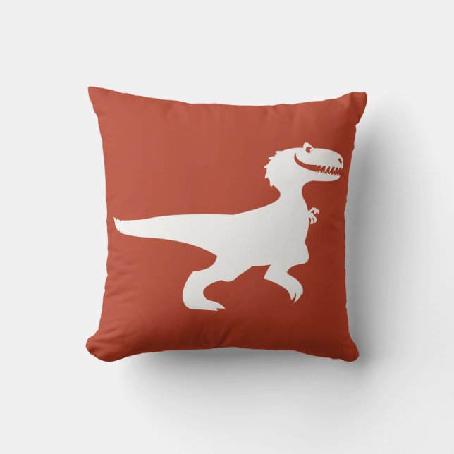 Ramsey Silhouette Throw Pillow (Front)