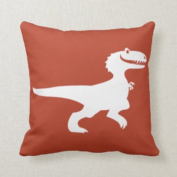 Ramsey Silhouette Throw Pillow by gooddinosaur at Zazzle