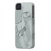 Ramsey Sketch Case-Mate iPhone Case (Back Left)
