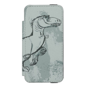 Ramsey Sketch iPhone SE/5/5s Wallet Case