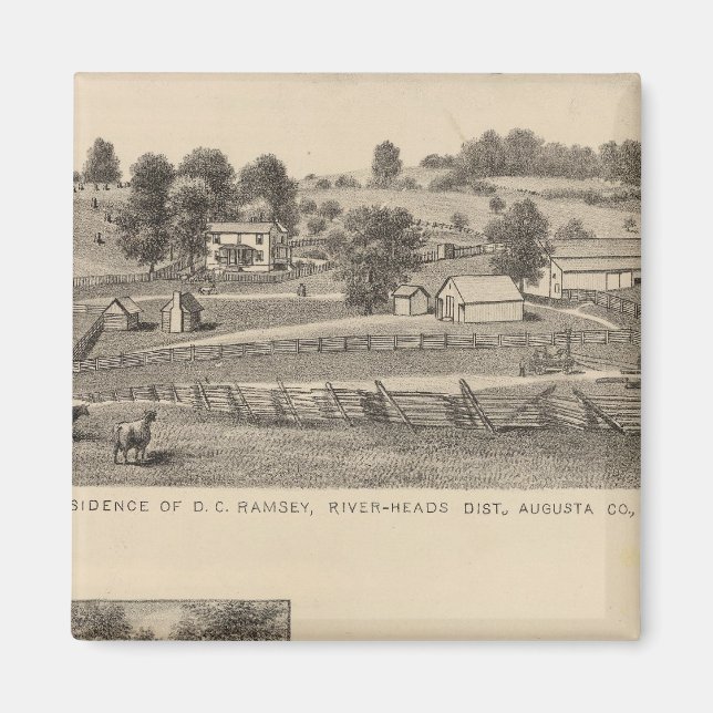 Ramsey, Williams residences Magnet (Front)