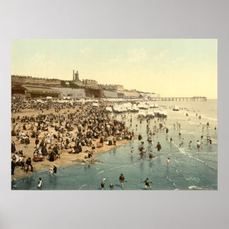 Ramsgate Beach, Kent, England Poster