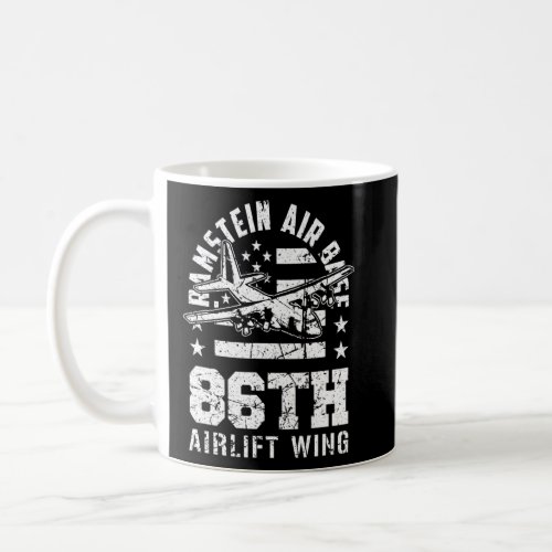 Ramstein Air Base 86th Airlift Wing Germany Souven Coffee Mug