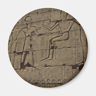 Ramusseum. Egypt circa 1867 Magnet