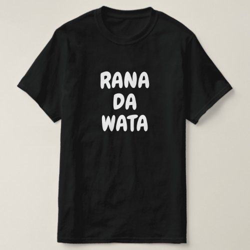 rana da wata _ Sun and Moon in Hausa T_Shirt