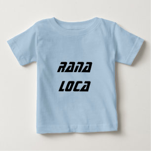 rana loca - crazy frog Spanish Baby T-Shirt