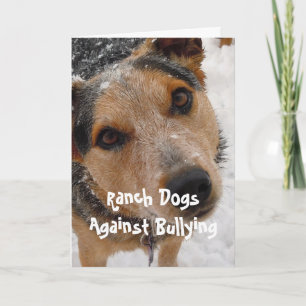 Ranch Dogs Against Bullying - Cowboy Parenting Card