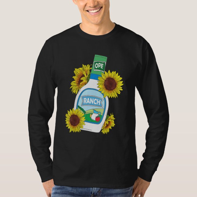 Ranch Dressing Ranch Foodie Salad Saucey T-Shirt (Front)