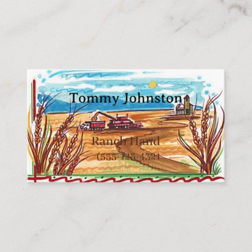 Ranch Hand  Business Card