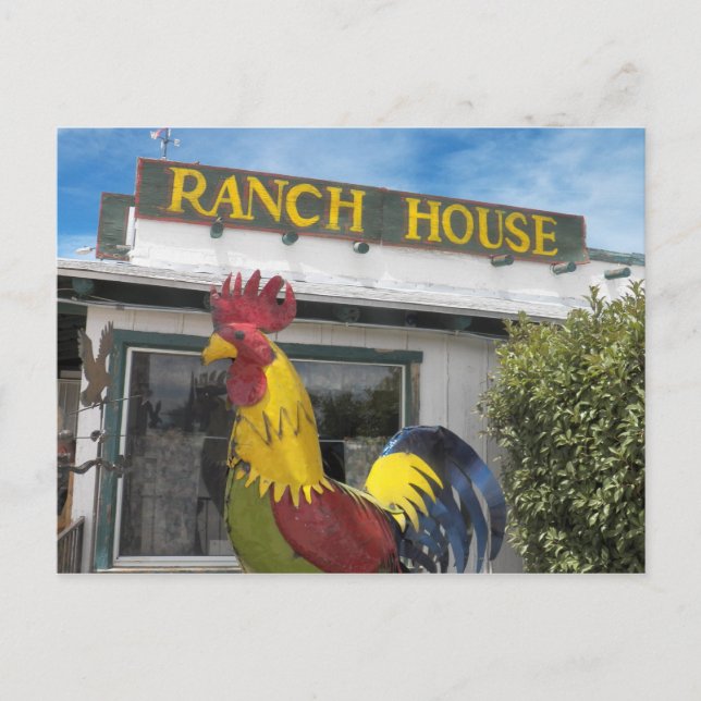 Ranch House Postcard (Front)