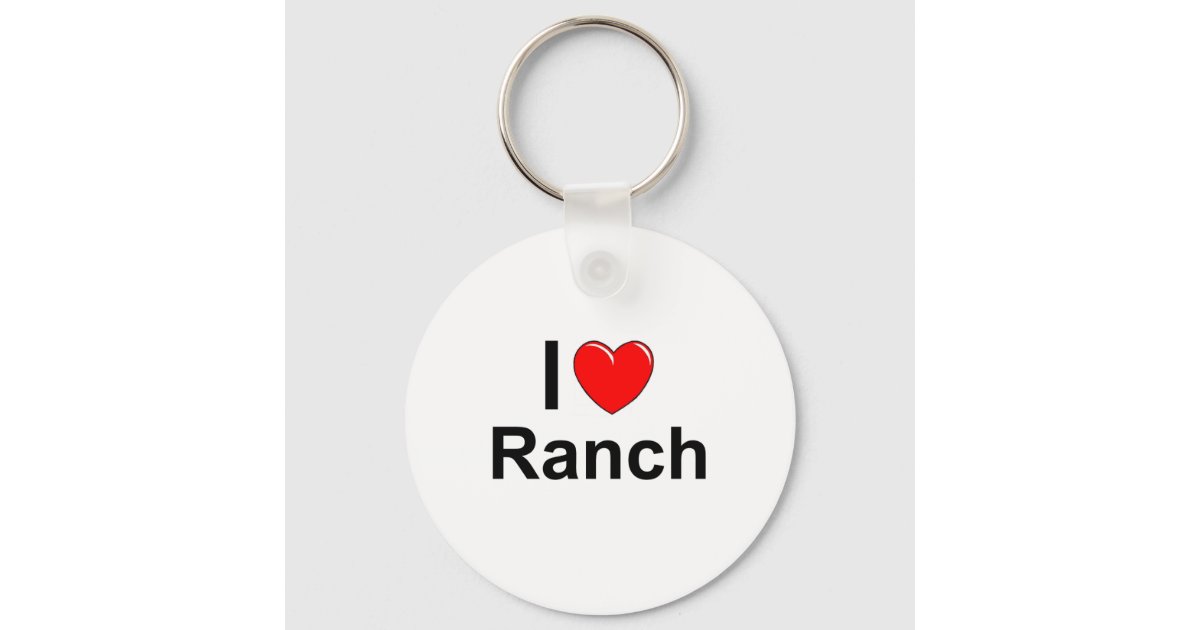 Ranch Keychain Zazzle