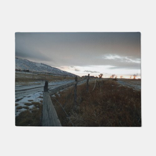 Ranch Life Winter Doormat