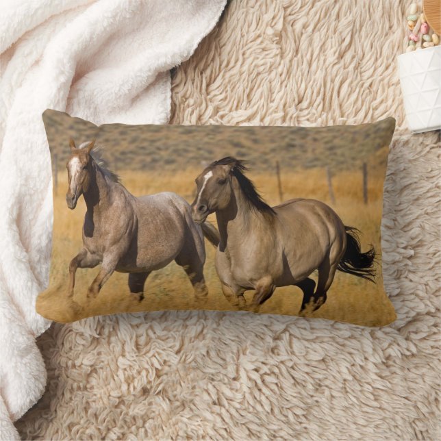 Ranch Living at The Ponderosa Ranch Lumbar Pillow (Blanket)