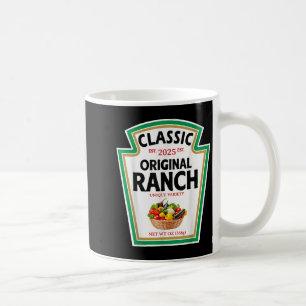Ranch Sauce Green Salad Dressing Condiment Diy Hal Coffee Mug