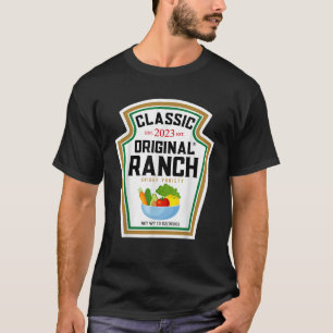 Ranch Sauce Green Salad Dressing Halloween Costume T-Shirt