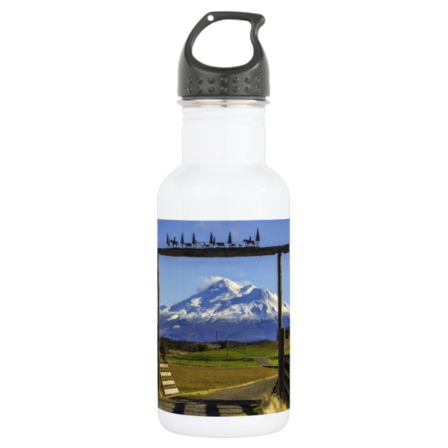 RANCH VIEW OF SHASTA WATER BOTTLE (Front)