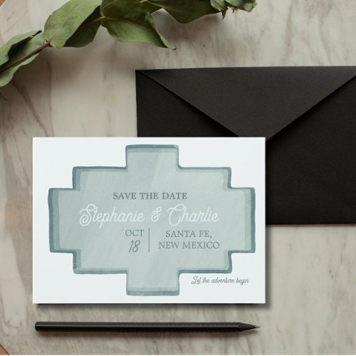 Ranch Wedding Save The Date Invitation