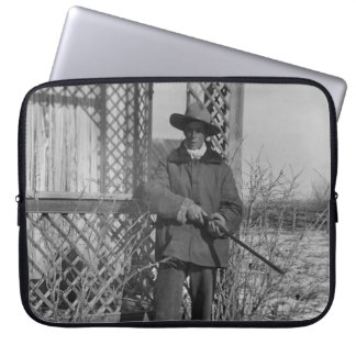 Rancher & Canadian Cowboy Outlaw of American West Laptop Sleeve