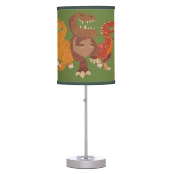 Rancher Group Graphic Table Lamp by gooddinosaur at Zazzle