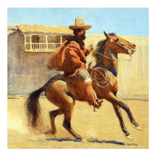 Ranchero of Old California by Maynard Dixon Photo Print
