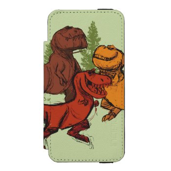 Ranchers Sketch Iphone Se/5/5s Wallet Case by gooddinosaur at Zazzle