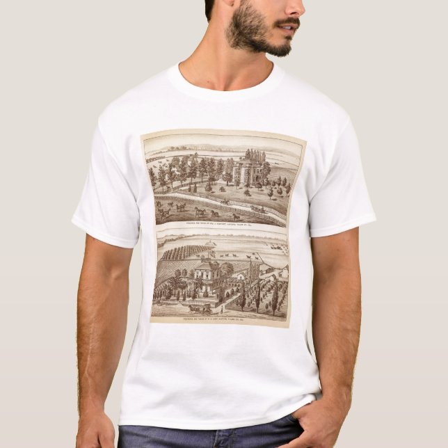 Ranches, Hanford, Cal T-Shirt (Front)