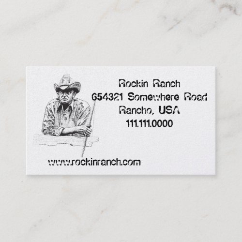 Rancho Business Cards