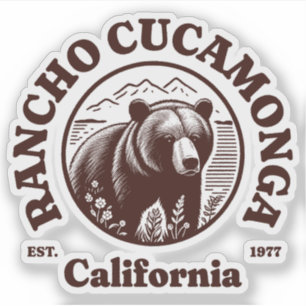 Rancho Cucamonga California Sticker