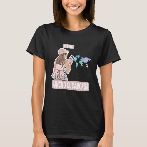 Rancho Cucamonga Girl Cool Girl from Rancho Cucamo T_Shirt