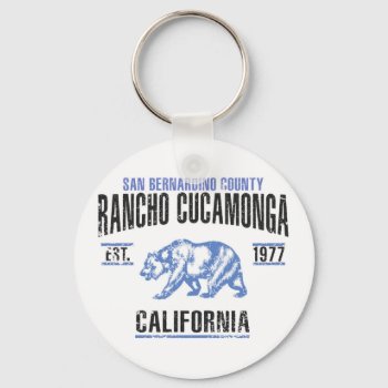Rancho Cucamonga Keychain by KDRTRAVEL at Zazzle