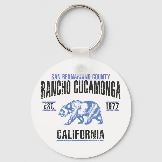 Rancho Cucamonga Keychain (Front)