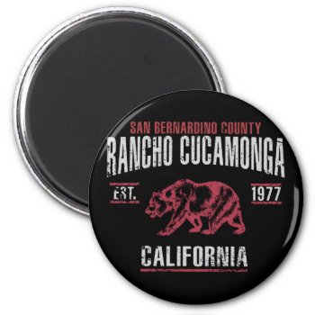 Rancho Cucamonga Magnet by KDRTRAVEL at Zazzle