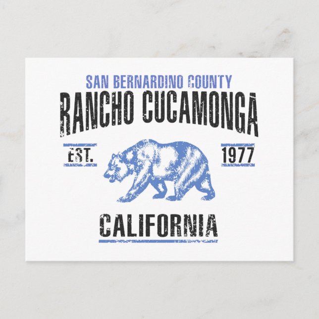 Rancho Cucamonga Postcard (Front)