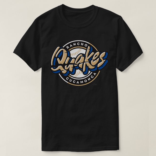 Rancho Cucamonga Quakes T-Shirt (Design Front)