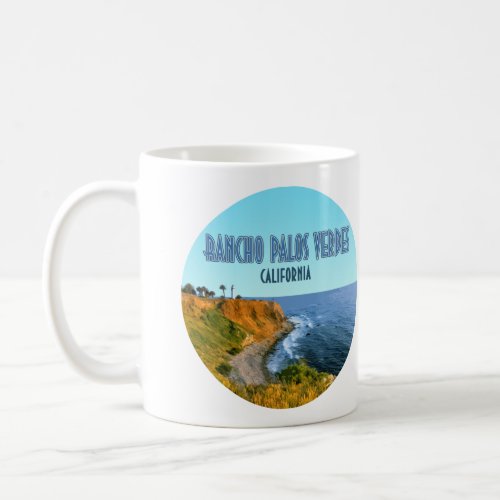 Rancho Palos Verdes California Lighthouse Coffee Mug