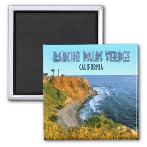 Rancho Palos Verdes California Point Vicente Magnet